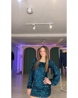 VESTIDO SOPHI VERDE JADE HMR